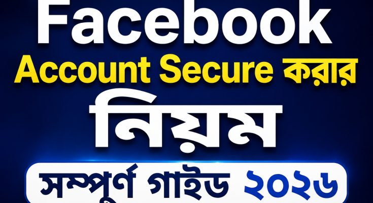 Facebook Account Secure করার নিয়ম