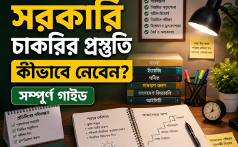 সরকারি চাকরির প্রস্তুতি কীভাবে নেবেন? সম্পূর্ণ গাইড
