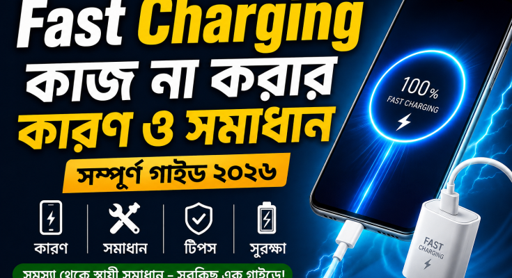 Fast Charging কাজ না করার কারণ ও সমাধান – সম্পূর্ণ গাইড ২০২৬